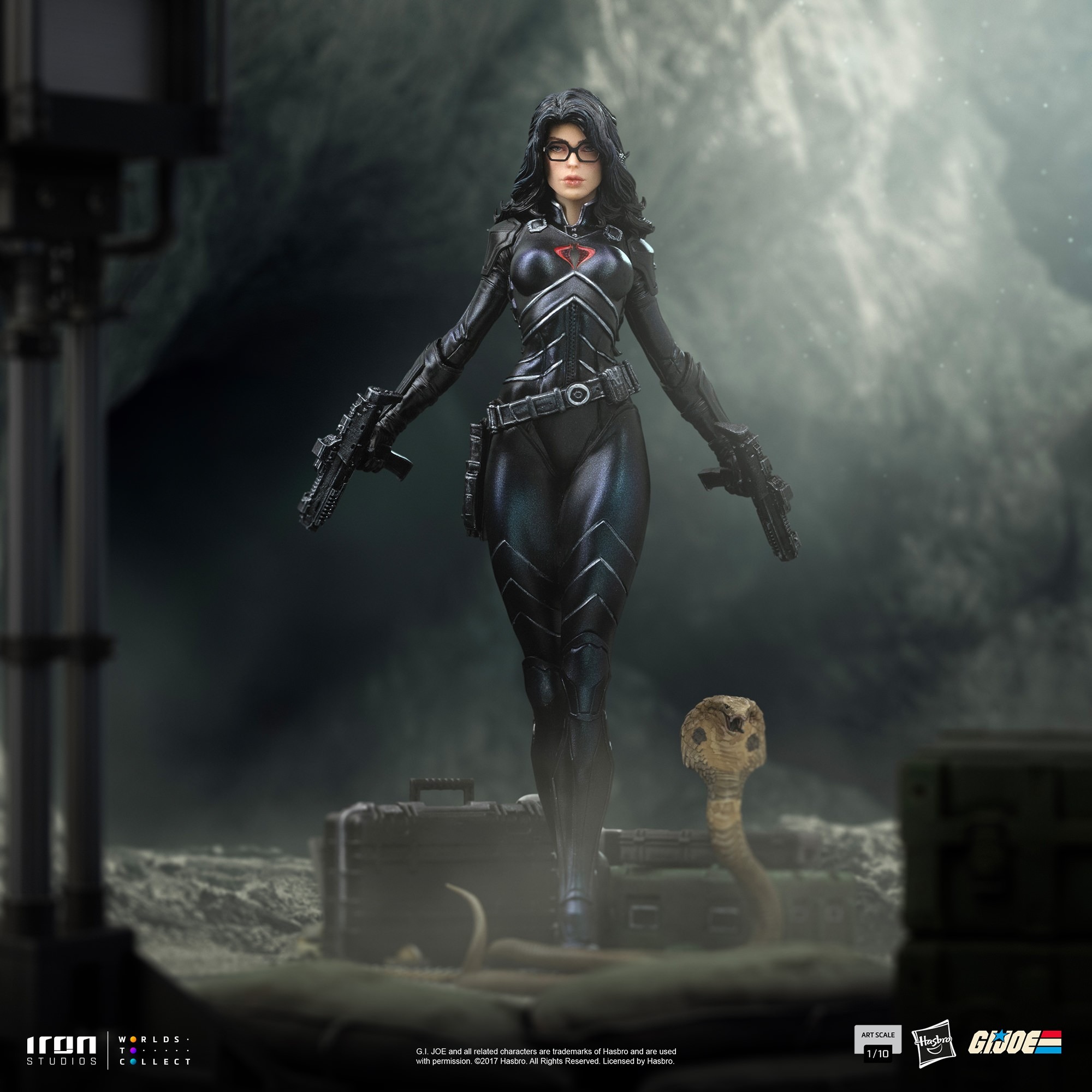 Pre-Order Iron Studios GI Joe Baroness Art Scale Statue